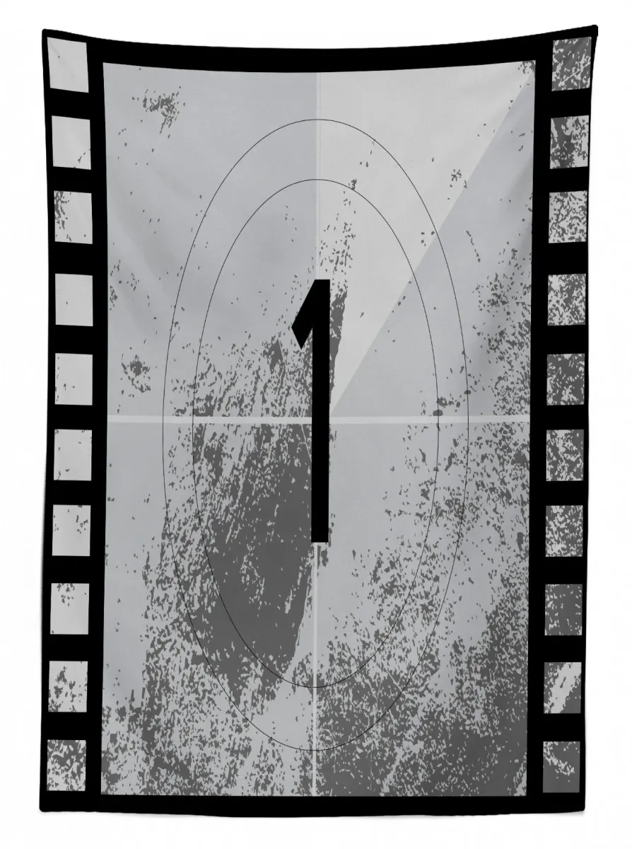 Final Countdown 3D Printed Tablecloth Table Decor final countdown 3d printed tablecloth table decor 7375