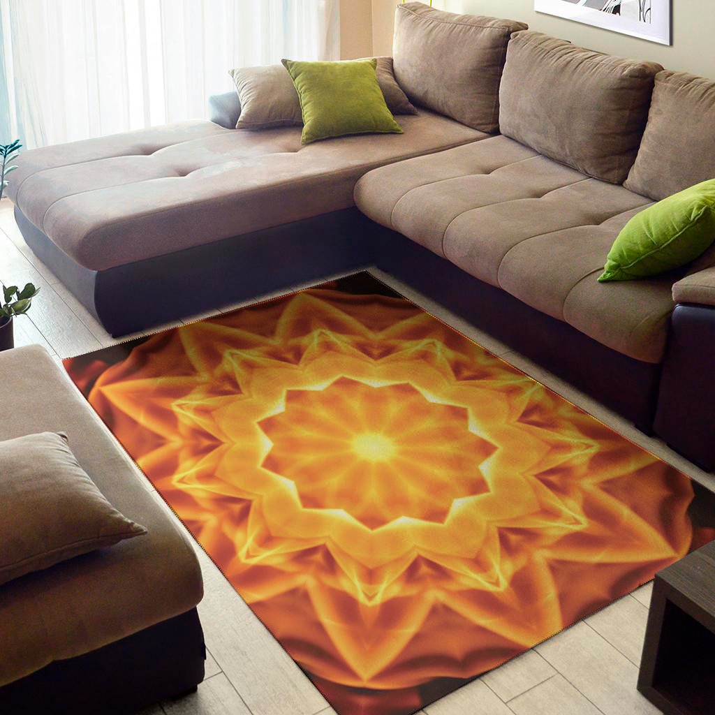 Flame Kaleidoscope Print Area Rug Floor Decor flame kaleidoscope print area rug floor decor 4153