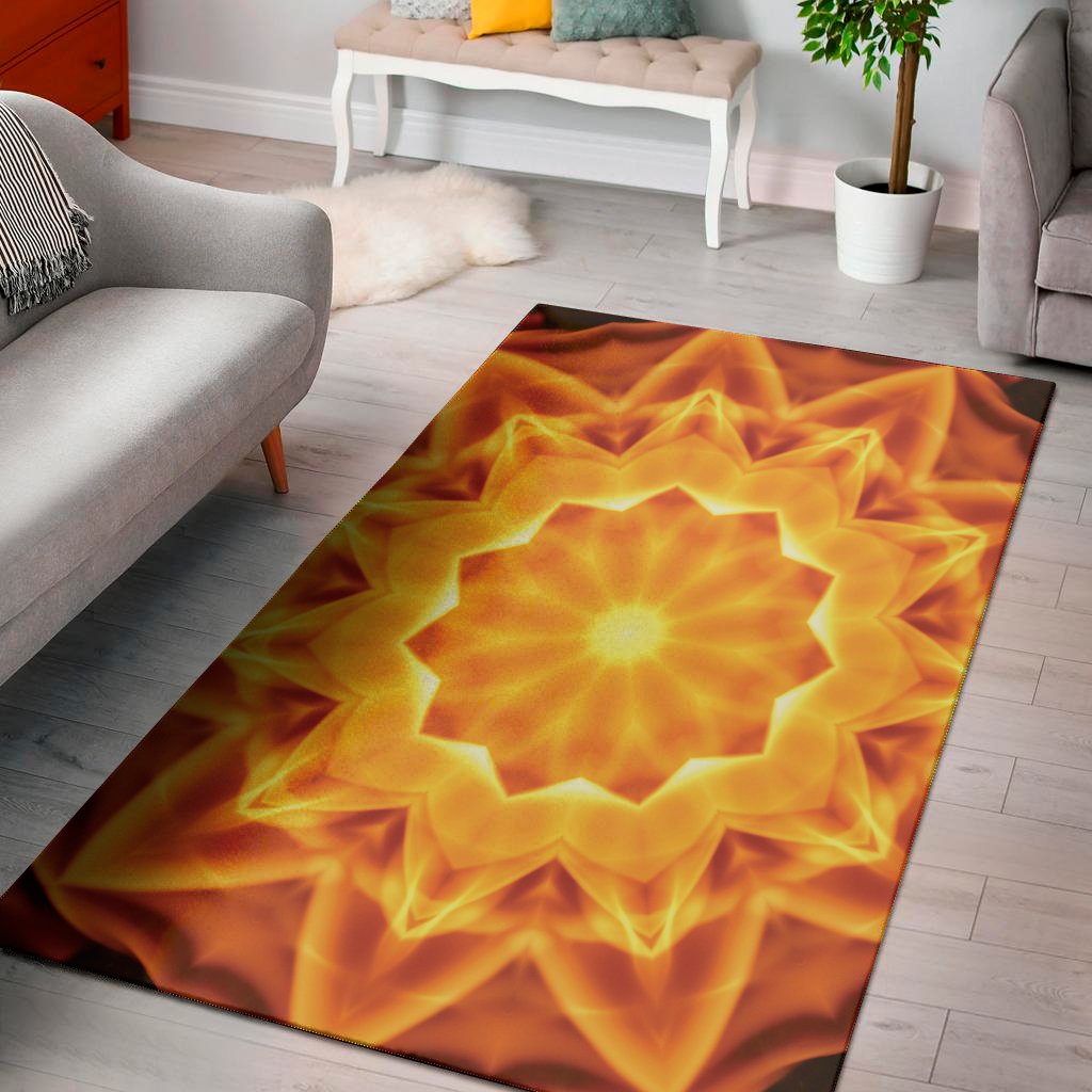 Flame Kaleidoscope Print Area Rug Floor Decor flame kaleidoscope print area rug floor decor 7676