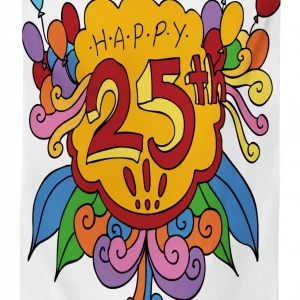 Floral Balloon 3D Printed Tablecloth Table Decor 1 floral balloon 3d printed tablecloth table decor 7263