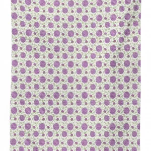 floral pixel like dots 3d printed tablecloth table decor 3031