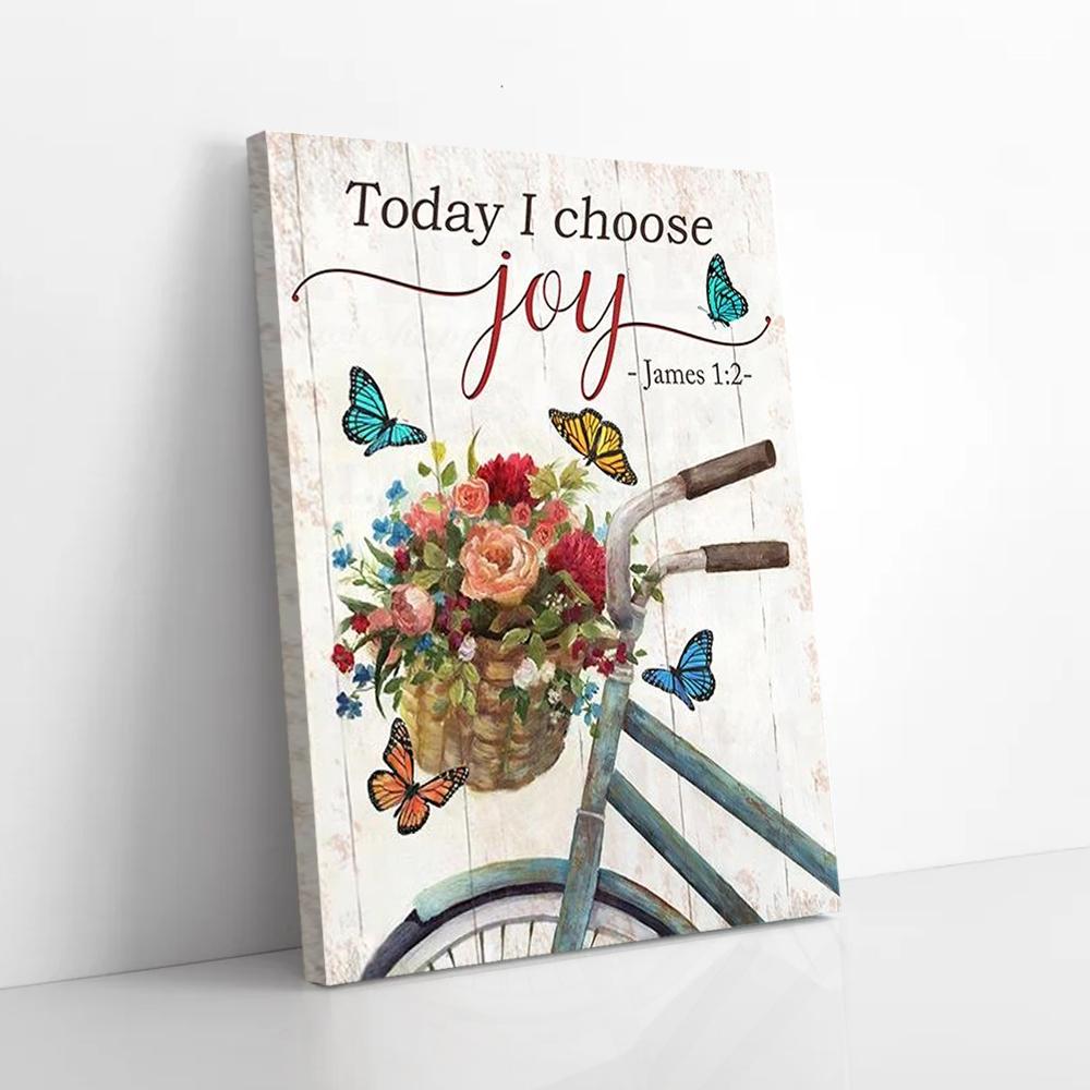 flower bicycle butterfly canvas prints wall art decor 1459