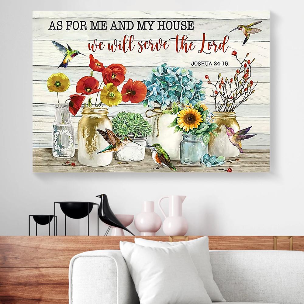 Flower Hummingbird Horizontal Canvas Prints - Wall Art Decor flower hummingbird horizontal canvas prints wall art decor 4969