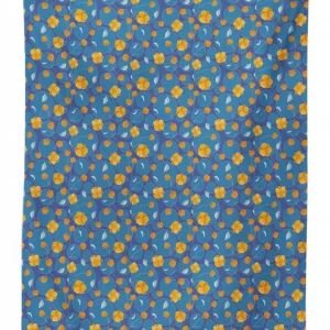 flowers and rounds 3d printed tablecloth table decor 5814