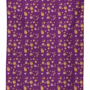 flowers leaves and fruits 3d printed tablecloth table decor 8417