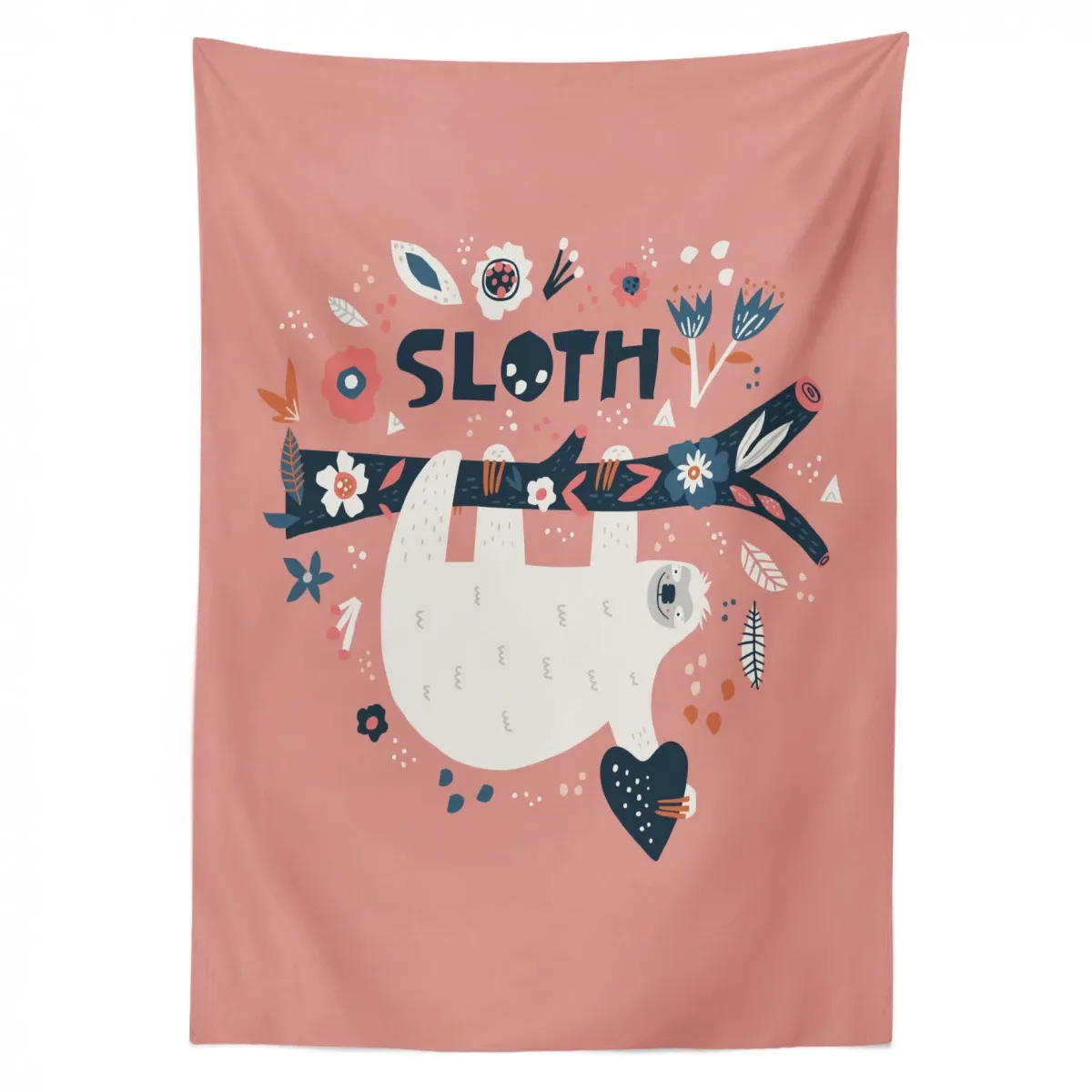 Flowers Leaves Branches 3D Printed Tablecloth Table Decor flowers leaves branches 3d printed tablecloth table decor 8531