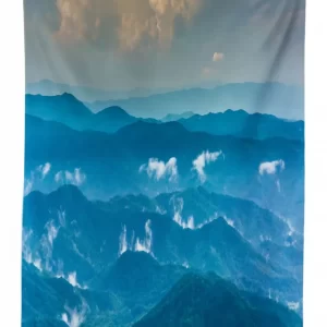 fog in roan highlands 3d printed tablecloth table decor 2148