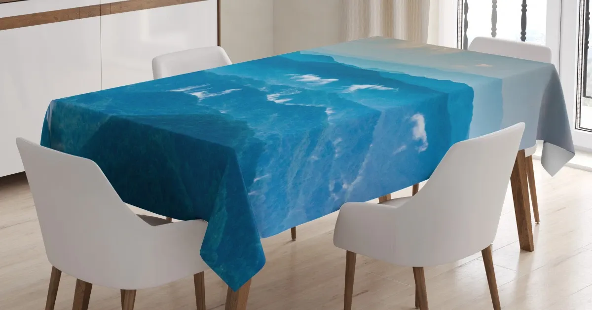fog in roan highlands 3d printed tablecloth table decor 5241
