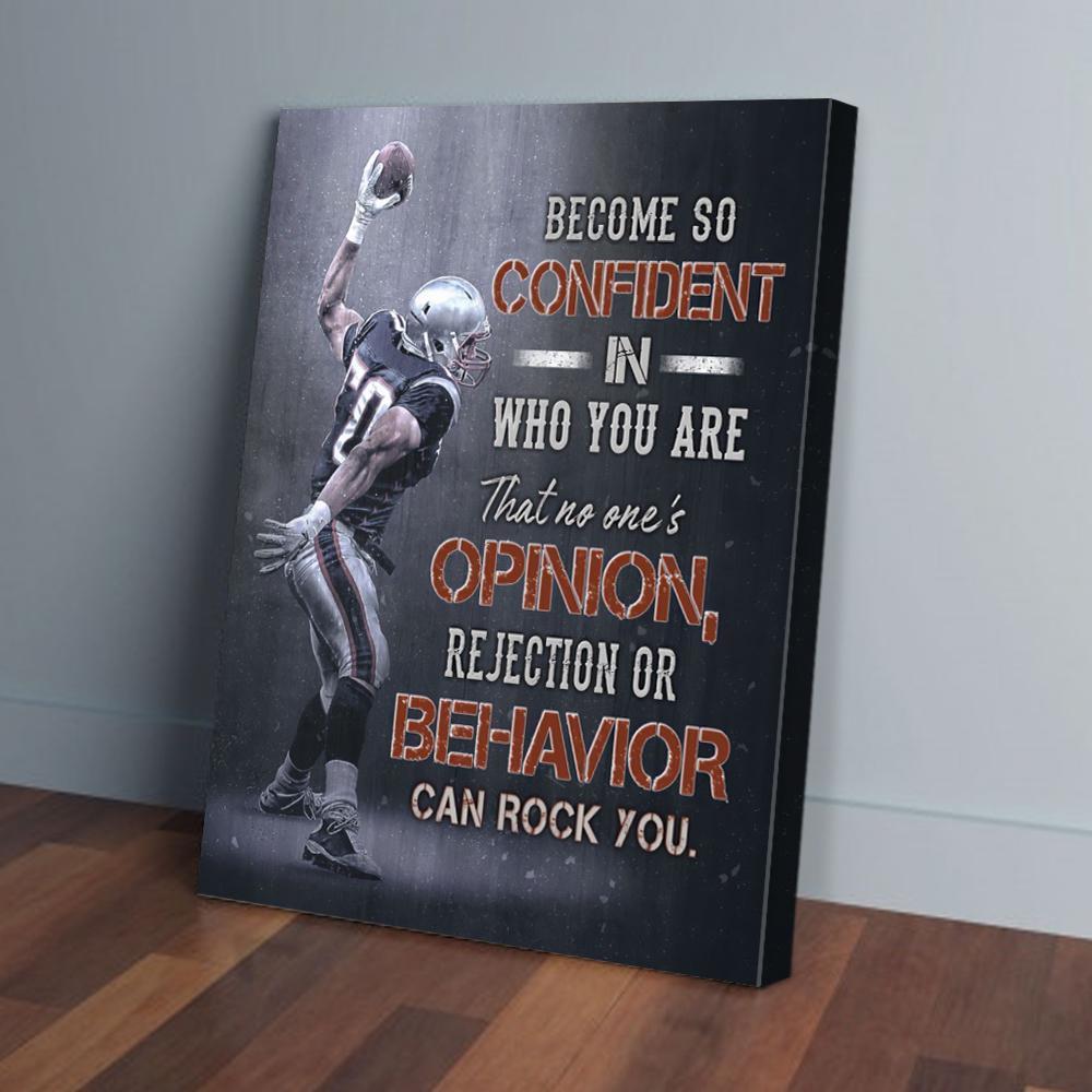 football vertical canvas prints wall art decor 1040