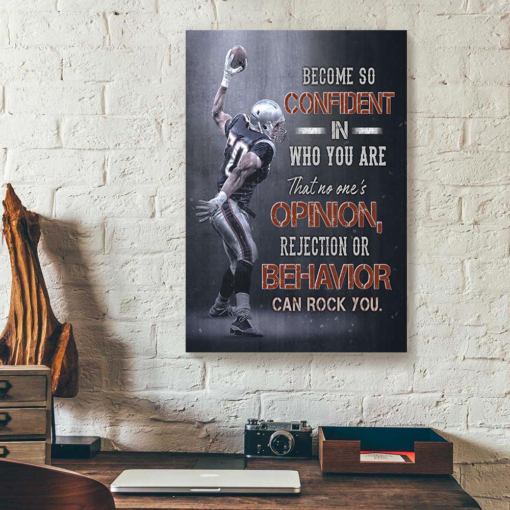 football vertical canvas prints wall art decor 5299