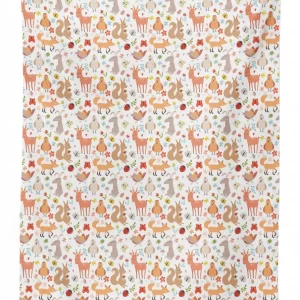 forest animals cartoon 3d printed tablecloth table decor 1863