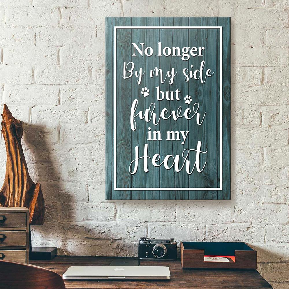 Forever In My Heart Dog Paws Canvas Prints - Wall Art Decor forever in my heart dog paws canvas prints wall art decor 5858