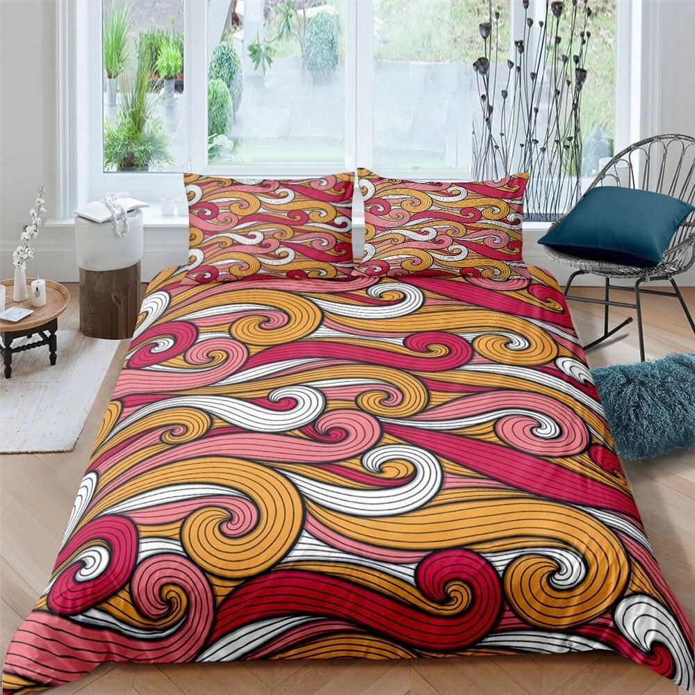 Foxtails Paisley Pattern Duvet Cover Bedding Set