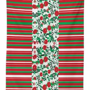 fresh green border 3d printed tablecloth table decor 7705