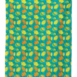 Funky Color Citrus Cartoon 3D Printed Tablecloth Table Decor 1 funky color citrus cartoon 3d printed tablecloth table decor 5804