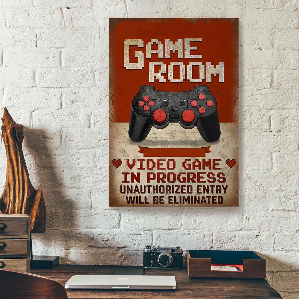 gamer room canvas prints wall art decor 7713