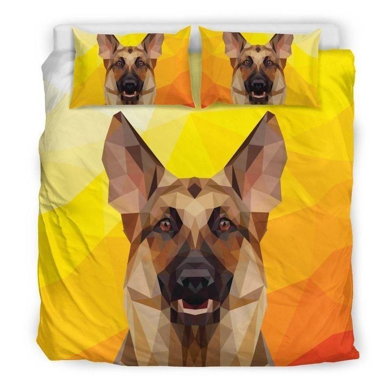 German Shepherd Modern Art For Dog Lovers Bedding Set Bedroom Decor german shepherd modern art for dog lovers bedding set bedroom decor 5324