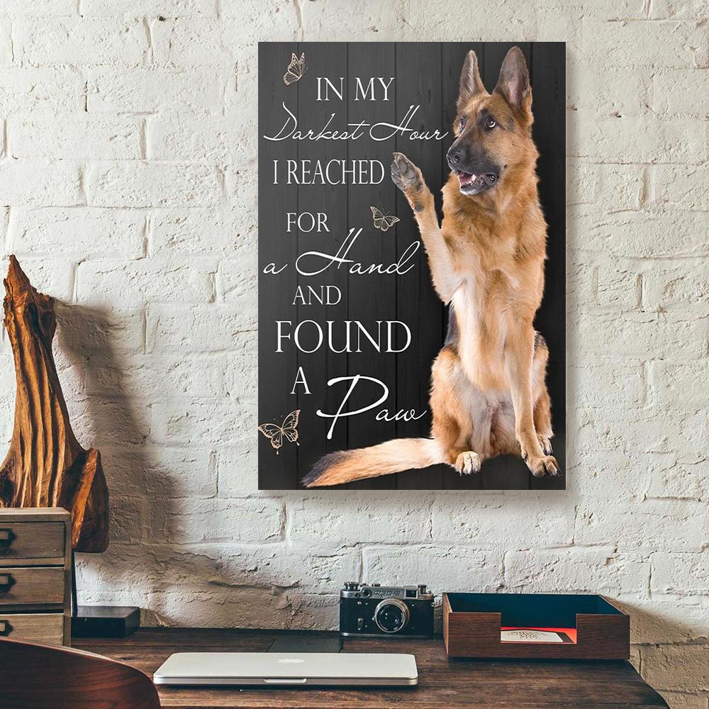 German Sherpherd Canvas Prints - Wall Art Decor german sherpherd canvas prints wall art decor 8748