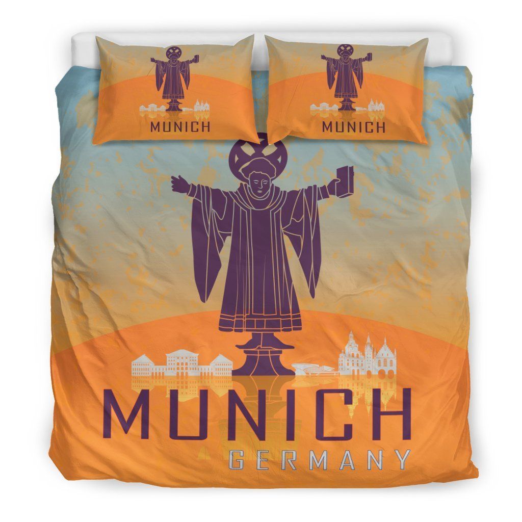 Germany Munich Vintage Bedding Set Bedroom Decor germany munich vintage bedding set bedroom decor 3824