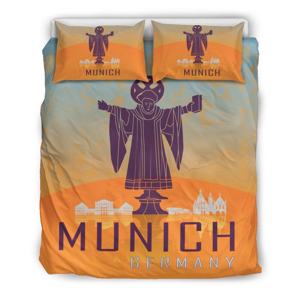 Germany Munich Vintage Bedding Set Bedroom Decor germany munich vintage bedding set bedroom decor 5477