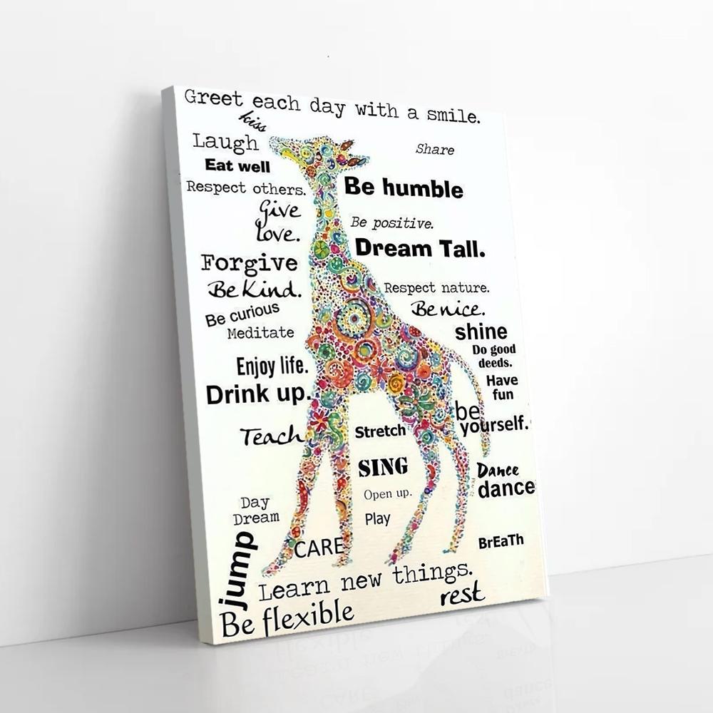 Giraffe Canvas Prints - Wall Art Decor