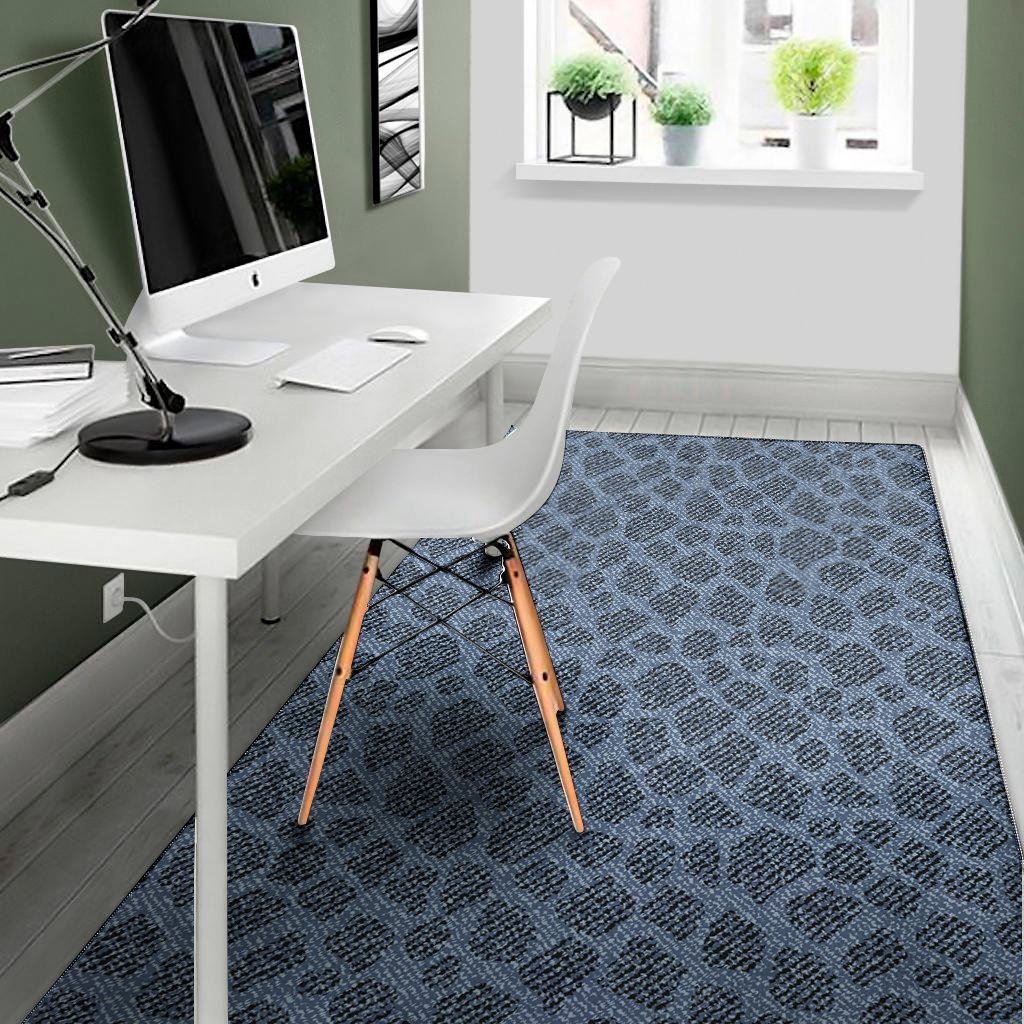 giraffe denim jeans pattern print area rug floor decor 7100