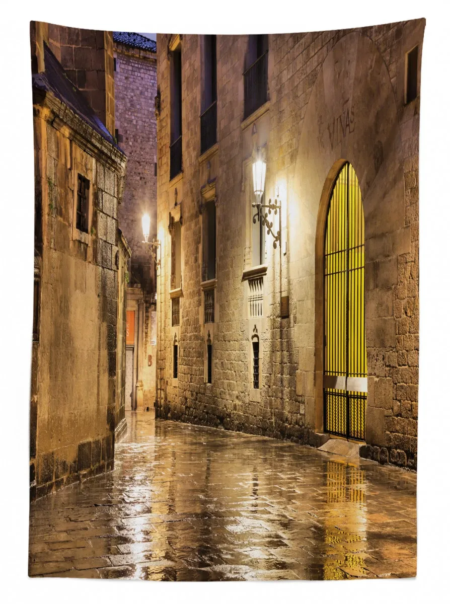 Gothic Stones 3D Printed Tablecloth Table Decor gothic stones 3d printed tablecloth table decor 6597