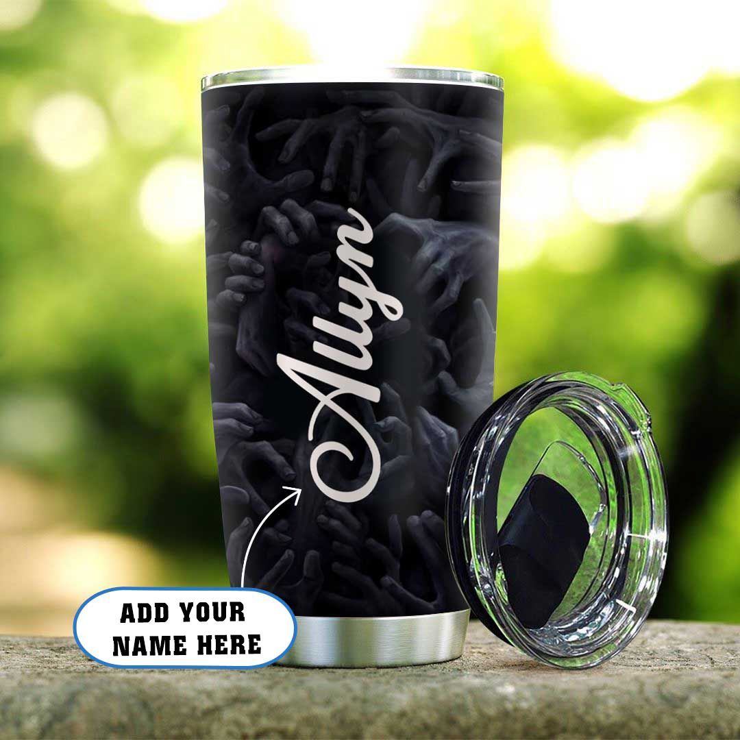 Grab Your Skull Personalized Stainless Steel Tumbler grab your skull personalized stainless steel tumbler 7594