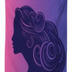 gradient background 3d printed tablecloth table decor 5324