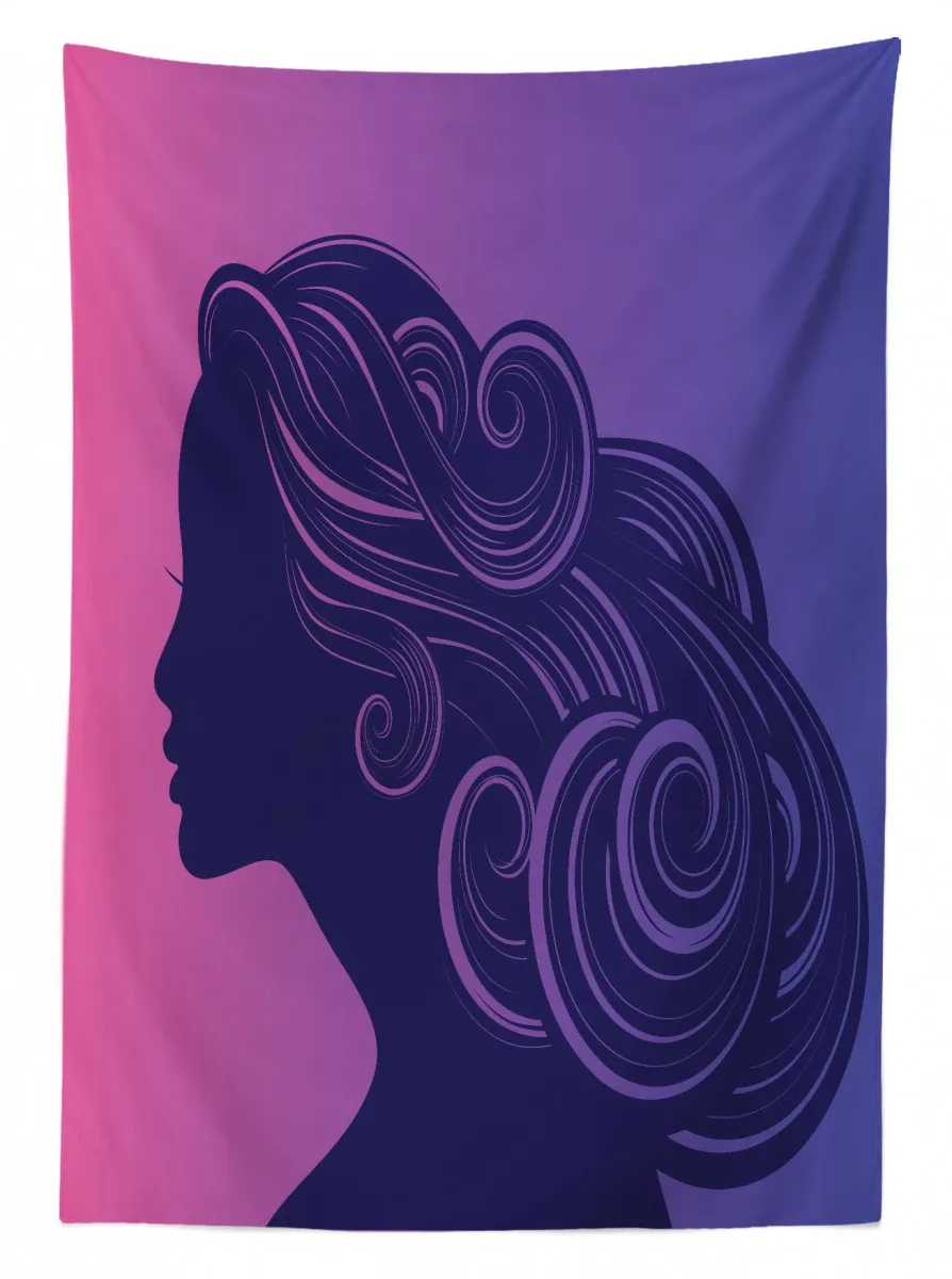 gradient background 3d printed tablecloth table decor 5324