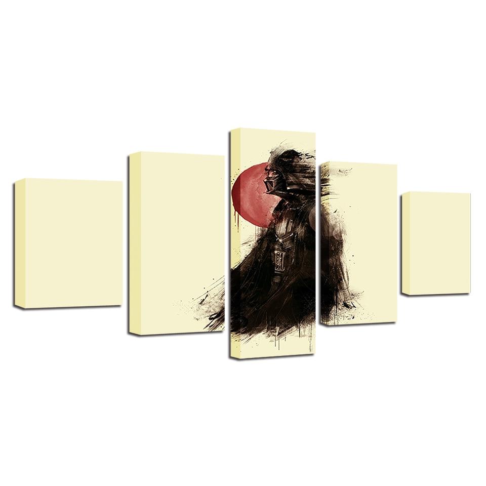 Graffiti 1 - Abstract 5 Panel Canvas Art Wall Decor graffiti 1 abstract 5 panel canvas art wall decor 3181