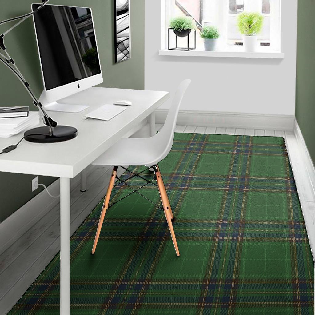 green and blue stewart tartan print area rug floor decor 7700