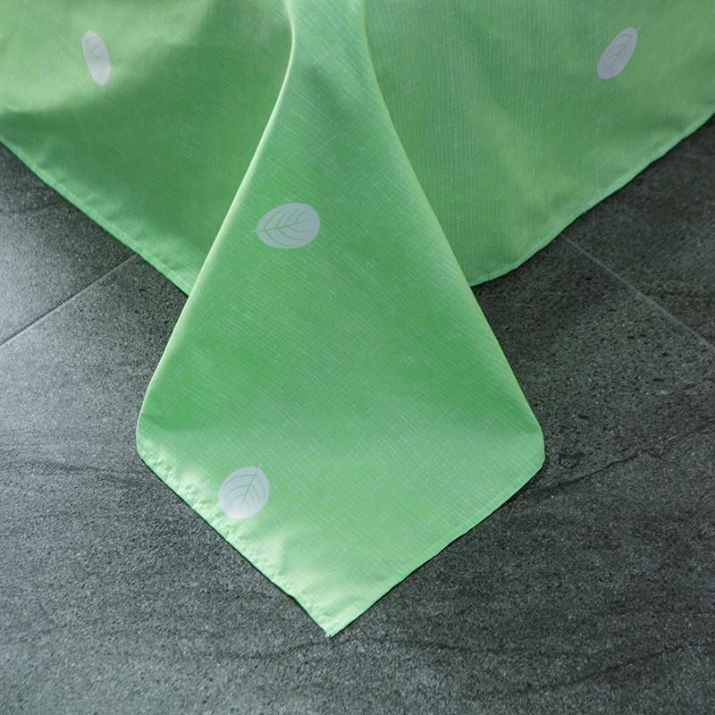 green leaves 3d printed bedding set bedroom decor 4444