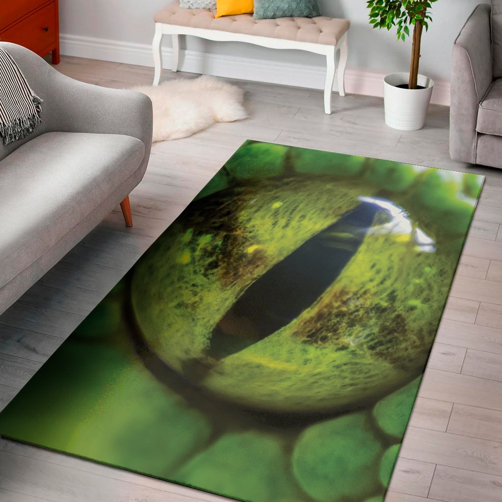 green snake eye print area rug floor decor 7975