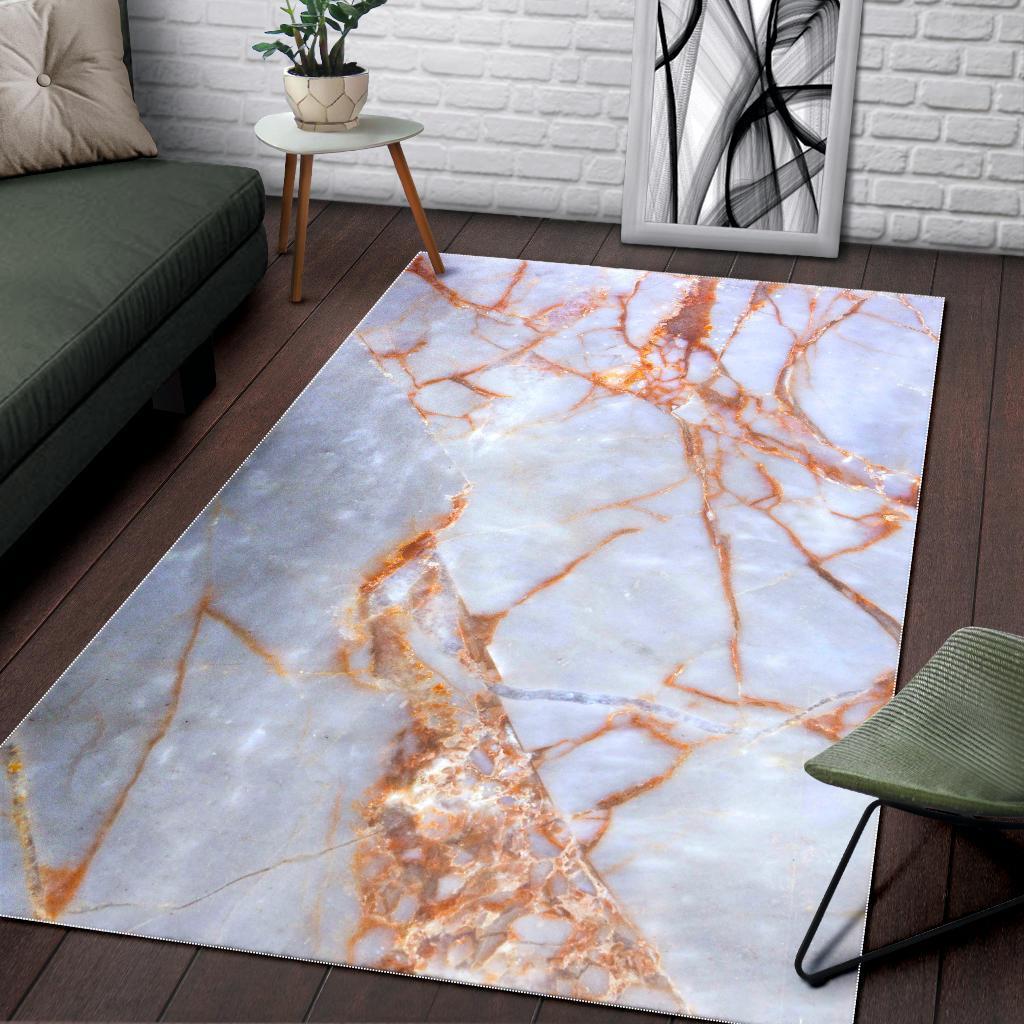 grey bronze marble print area rug floor decor 8760