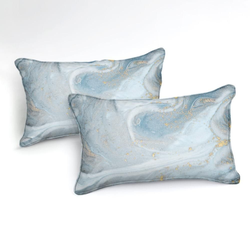 Grey Liquid Marble Duvet Cover Bedding Set grey liquid marble duvet cover bedding set 3368