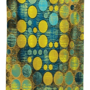 groovy polka dots 60s 3d printed tablecloth table decor 2272