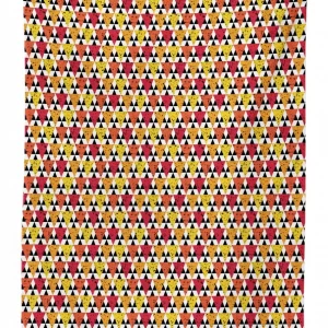 grunge triangles splashes 3d printed tablecloth table decor 6644