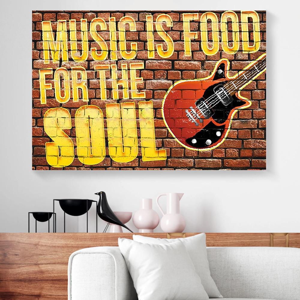 Guitar Canvas Prints - Wall Art Decor guitar canvas prints wall art decor 3879