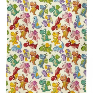 happy dinasours 3d printed tablecloth table decor 1854