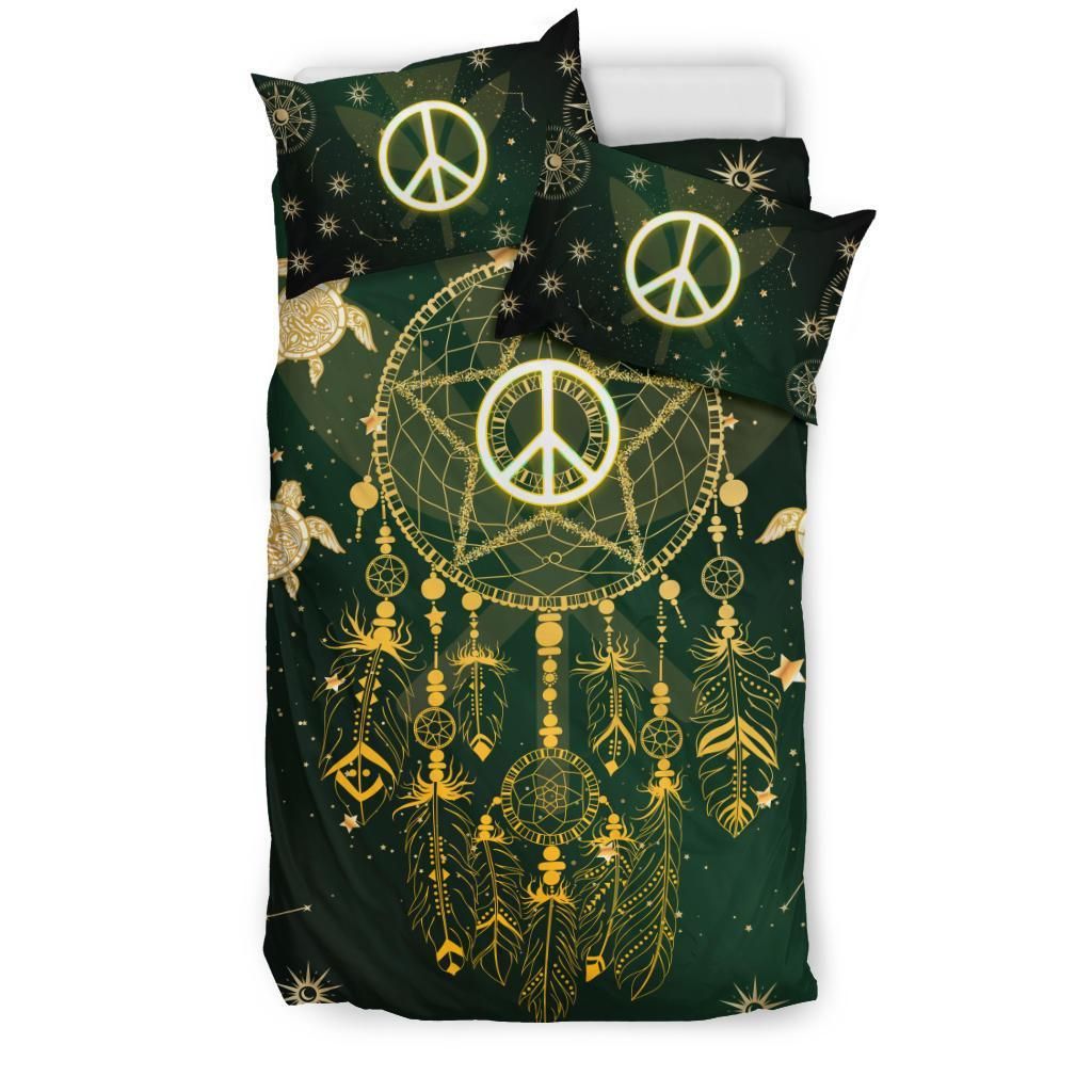 Hawaii Dream Catcher Peace Style Galaxy Duvet Cover Bedding Set