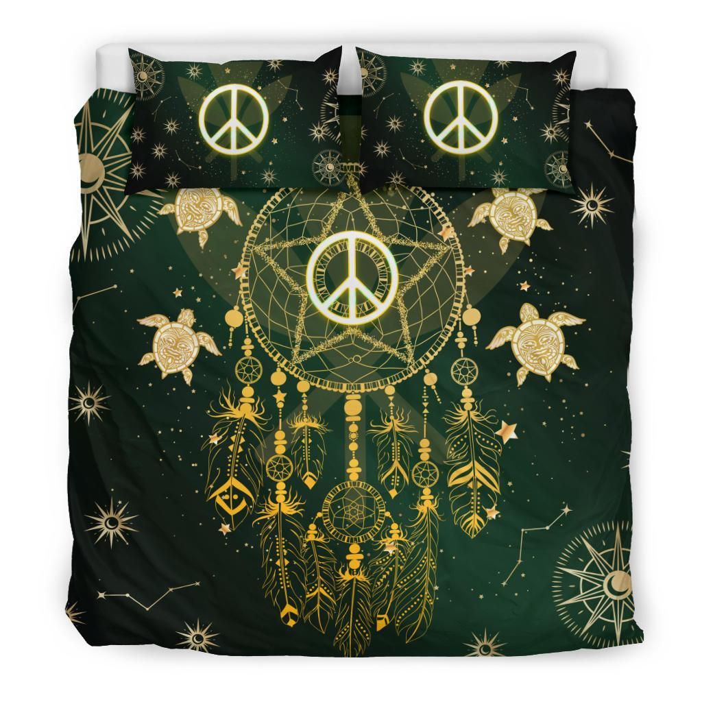 Hawaii Dream Catcher Peace Style Galaxy Duvet Cover Bedding Set