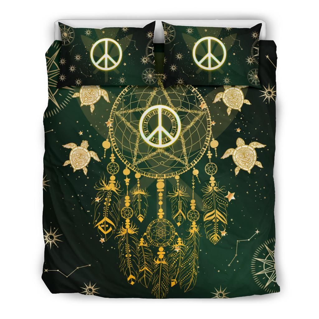 Hawaii Dream Catcher Peace Style Galaxy Duvet Cover Bedding Set