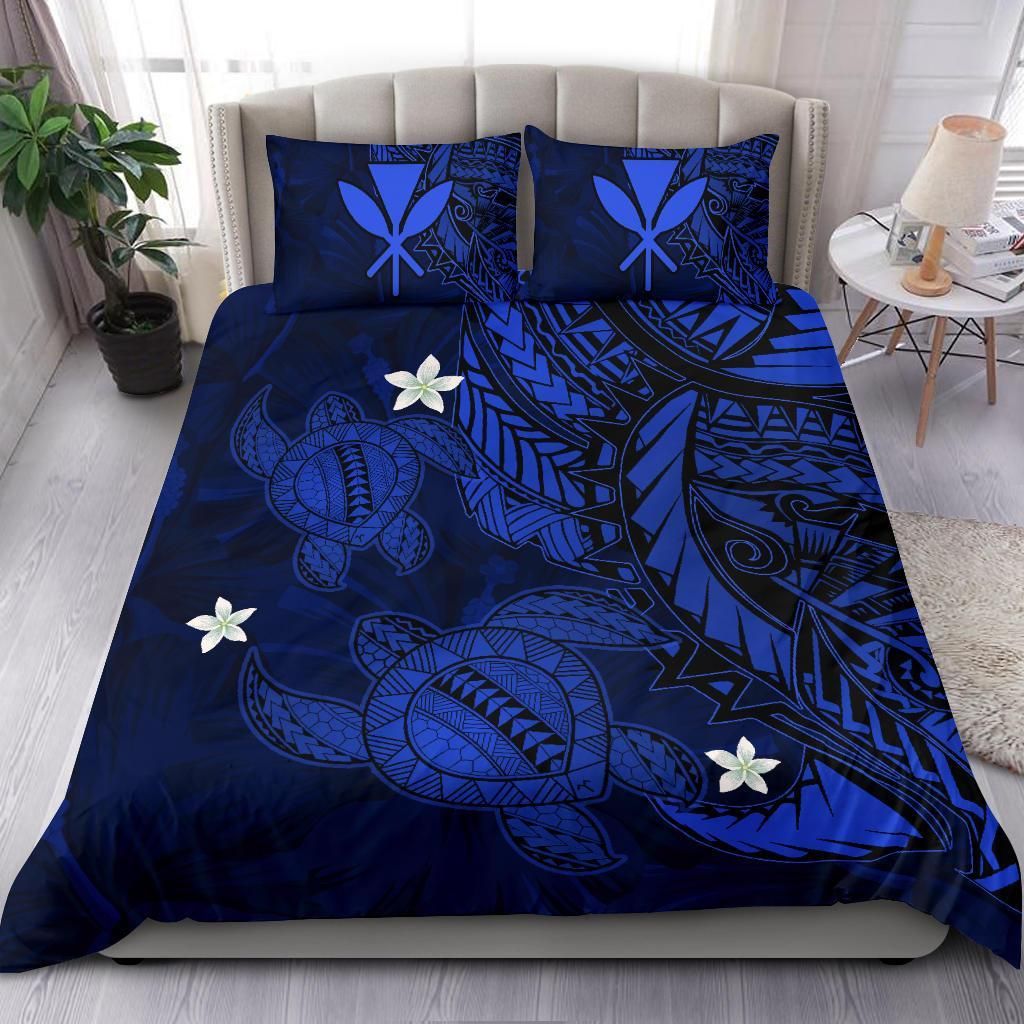 Hawaii Polynesian Turtle Hibiscus Blue Duvet Cover Bedding Set hawaii polynesian turtle hibiscus blue duvet cover bedding set 5662