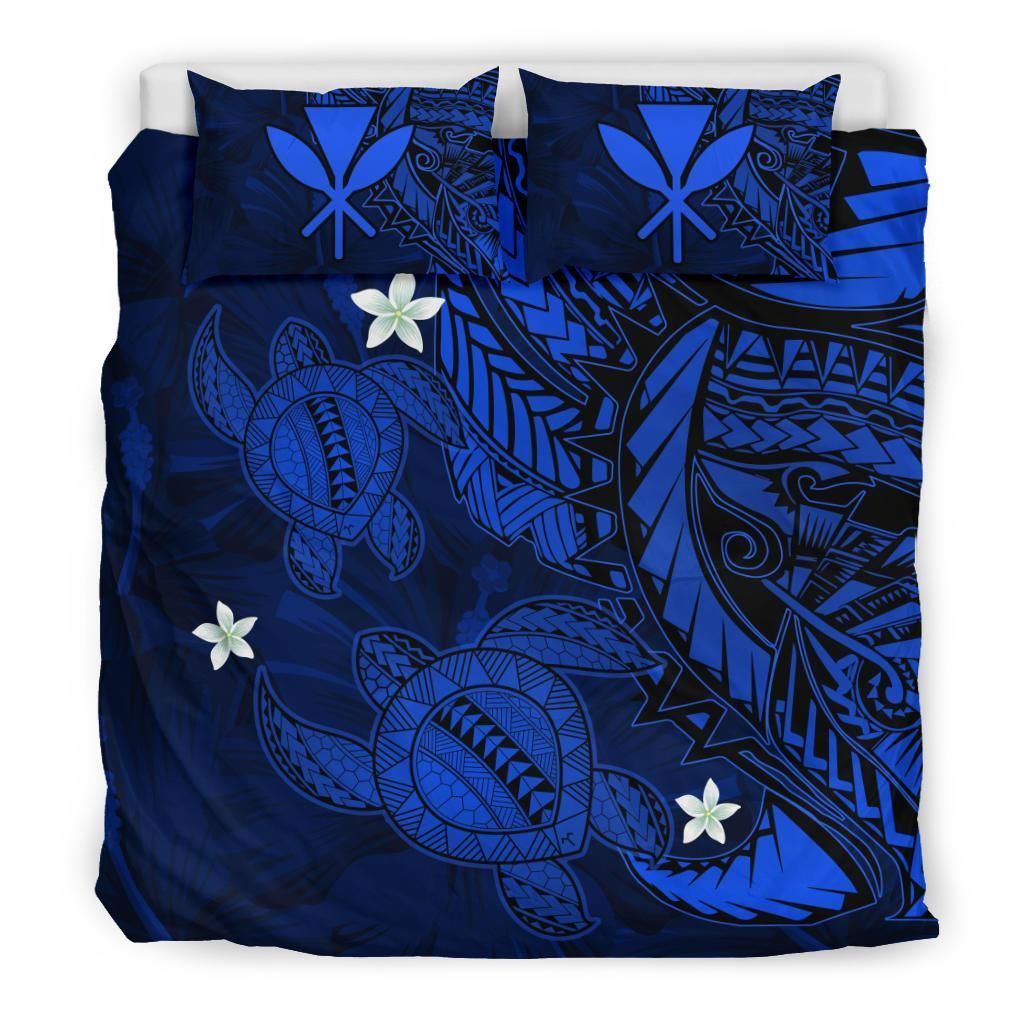 Hawaii Polynesian Turtle Hibiscus Blue Duvet Cover Bedding Set hawaii polynesian turtle hibiscus blue duvet cover bedding set 8034