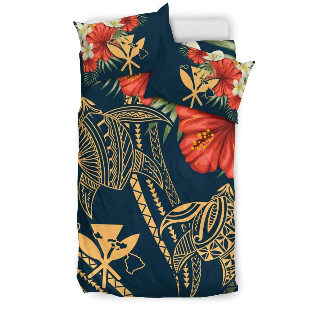Hawaii Polynesian Turtle Hibiscus Nolan Style Duvet Cover Bedding Set hawaii polynesian turtle hibiscus nolan style duvet cover bedding set 2150
