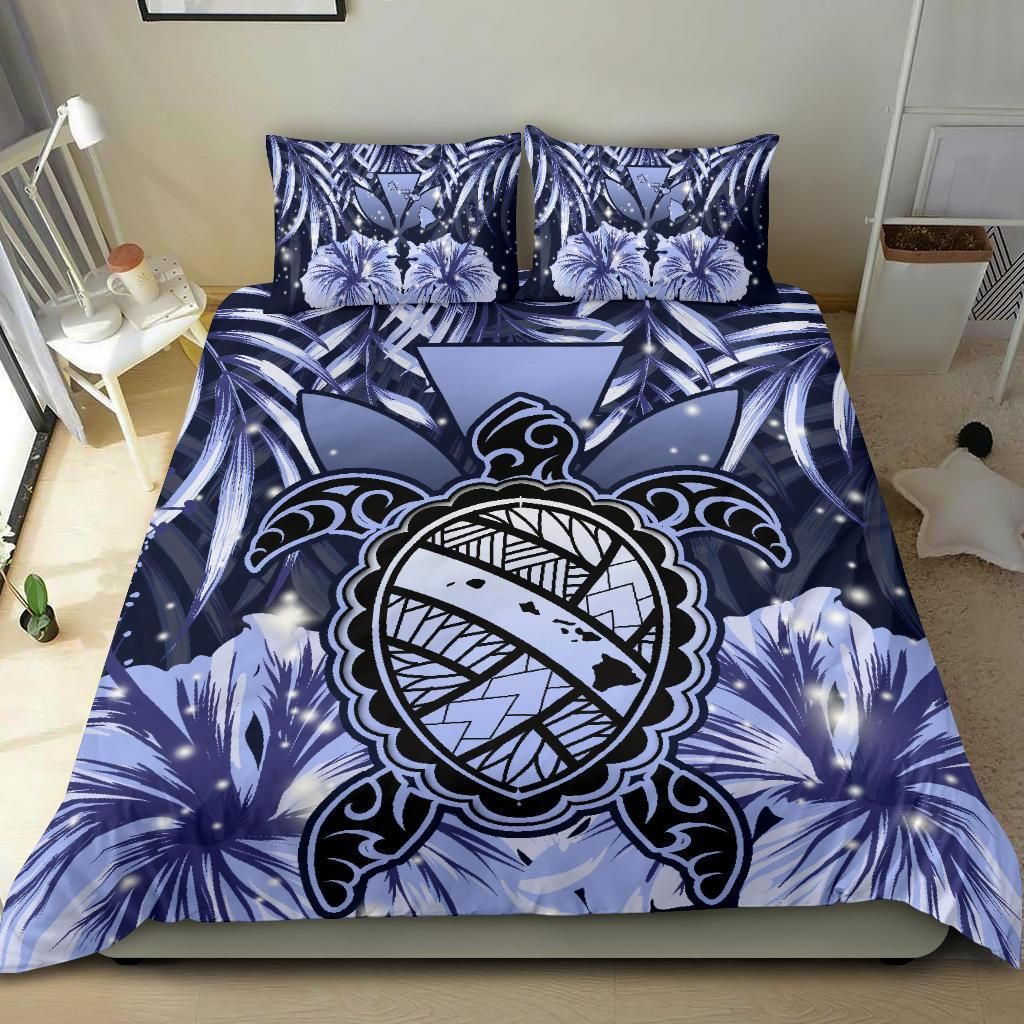 Hawaii Turtle Hibiscus Blue Hac Style Duvet Cover Bedding Set hawaii turtle hibiscus blue hac style duvet cover bedding set 8300