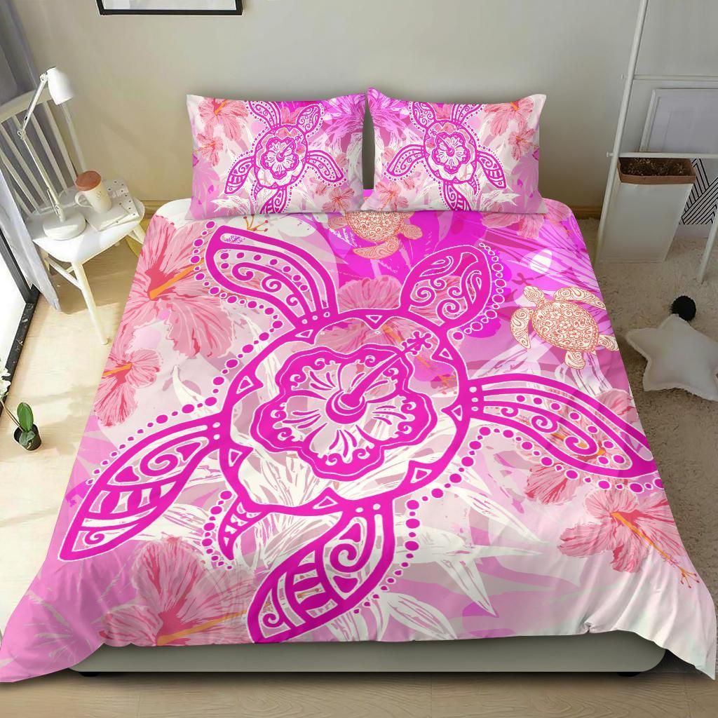 Hawaii Turtle Hibiscus Dreamy Style Duvet Cover Bedding Set hawaii turtle hibiscus dreamy style duvet cover bedding set 5171