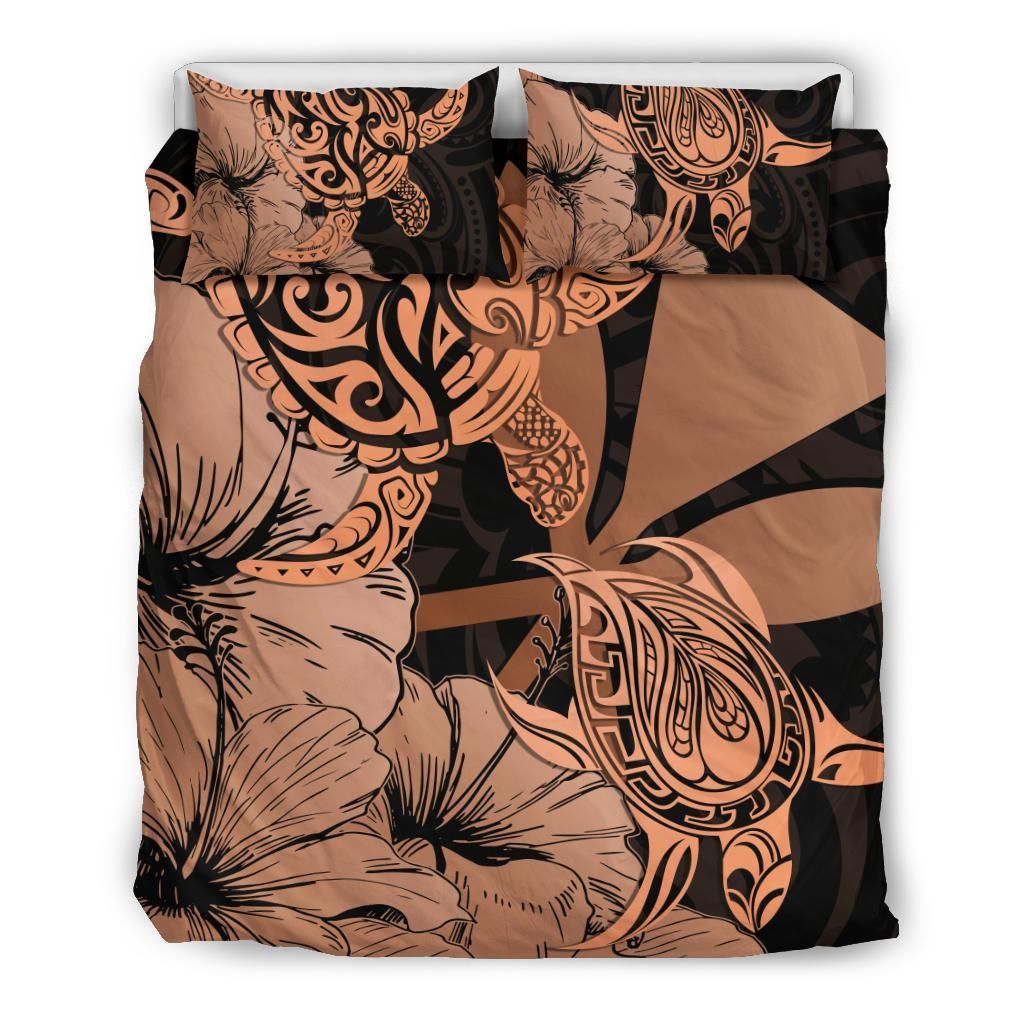 Hawaii Turtle Polynesian Hibiscus Art Duvet Cover Bedding Set hawaii turtle polynesian hibiscus art duvet cover bedding set 5422