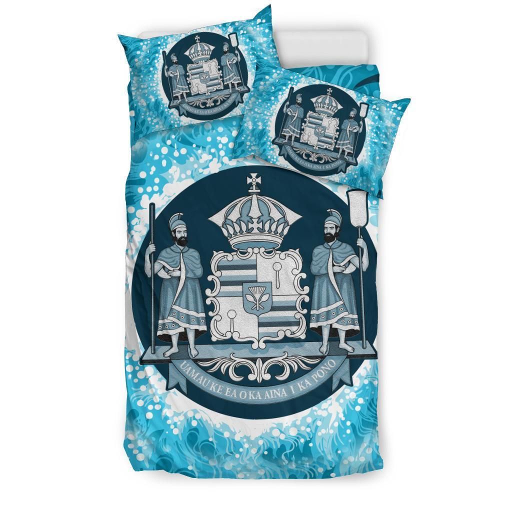 Hawaiian Coat Of Arms Polynesian Duvet Cover Bedding Set hawaiian coat of arms polynesian duvet cover bedding set 2640